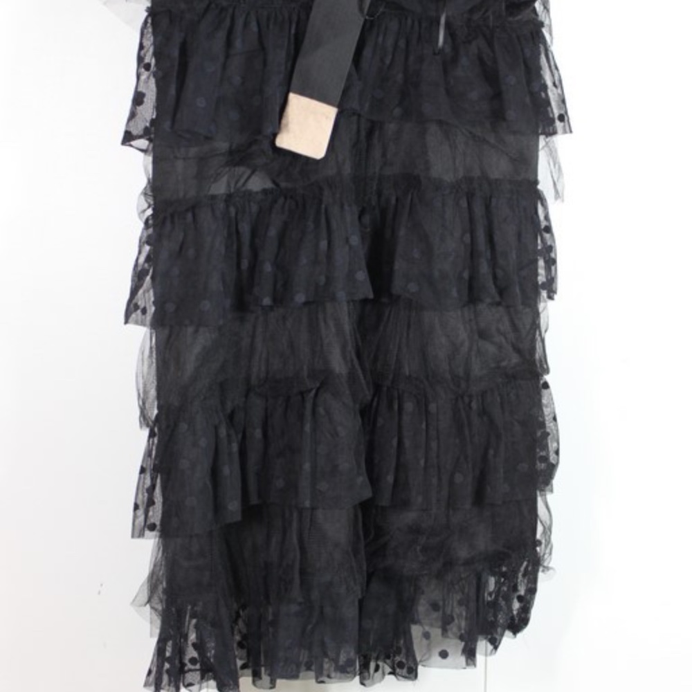 Kate Young Strapless Ruffled Dress